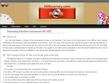 Tablet Screenshot of hhtourney.com